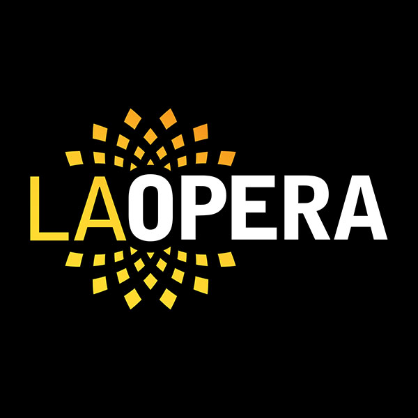 Logo for the L.A. Opera