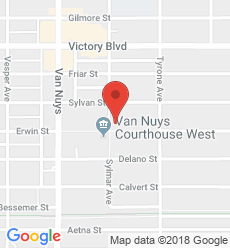 Map for Van Nuys  Branch
