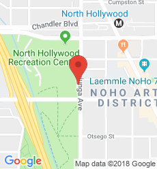 Map for North Hollywood Branch