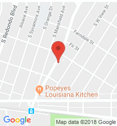 Map for Baldwin Hills Branch