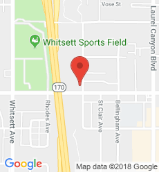 Map for Valley Plaza Branch