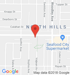 Map for Mid-Valley Branch