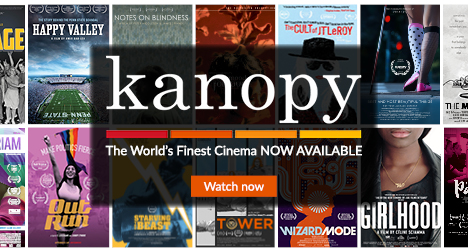 Selection of films now showing on Kanopy