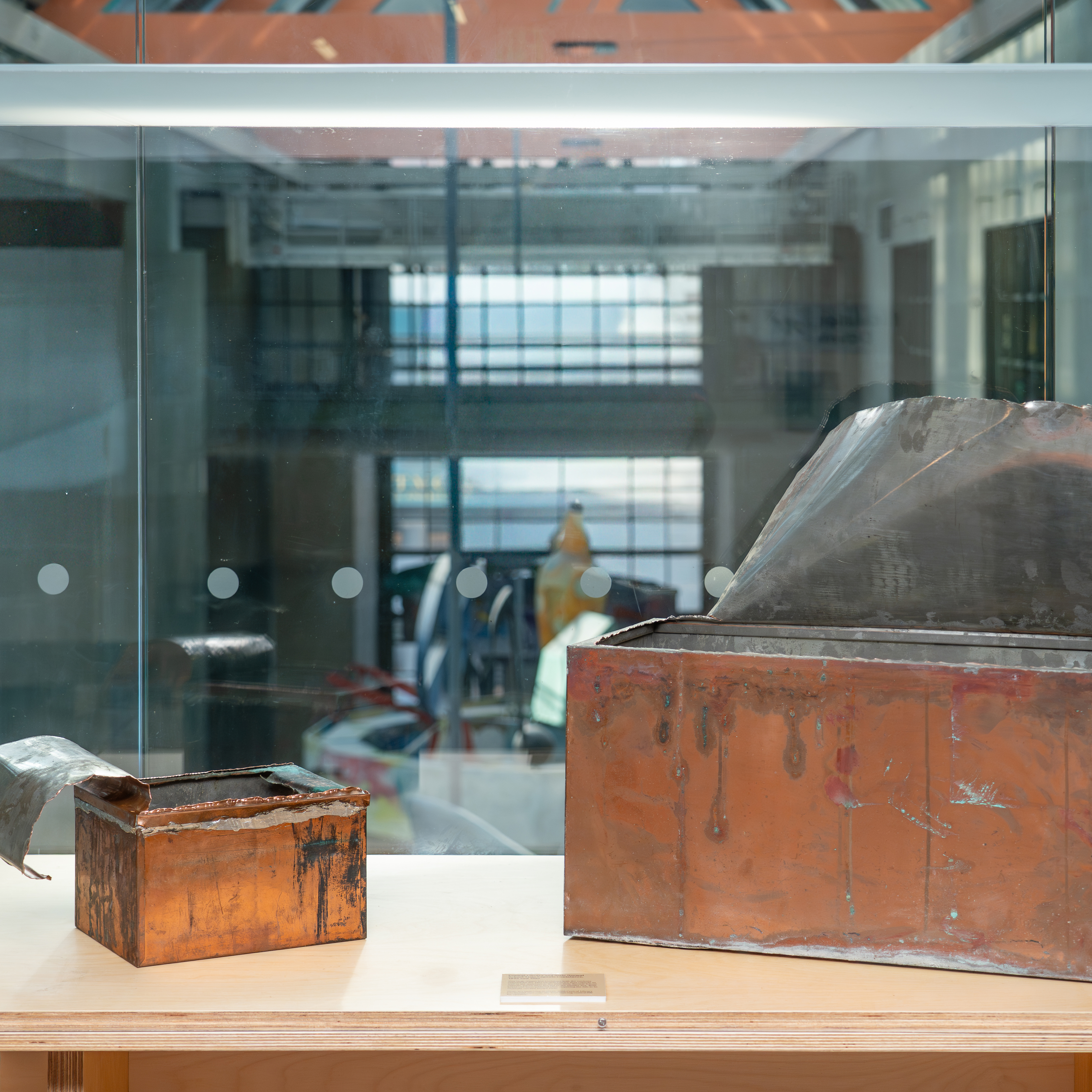 2 coppor time-capsules